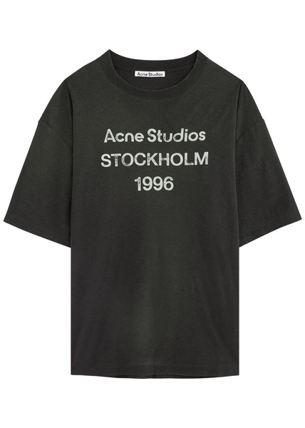 Logo cotton-blend T-shirt