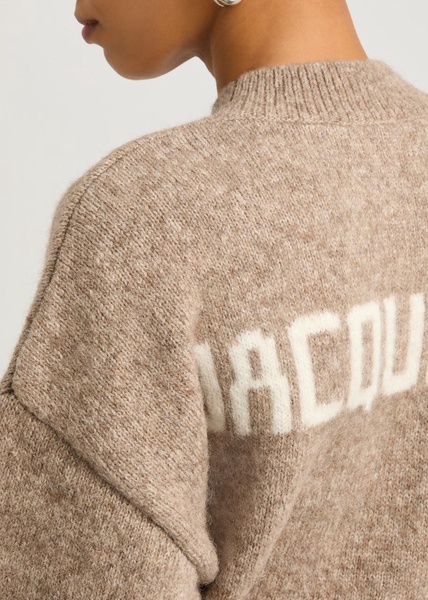 Le Maille logo alpaca-blend jumper