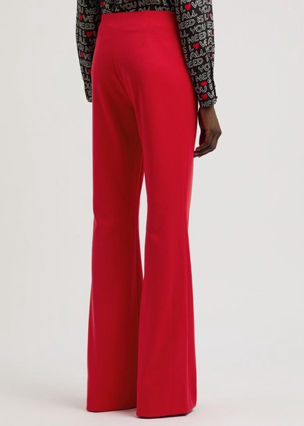 Yuki boot-cut jersey trousers