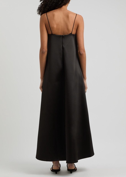 Satin maxi dress 