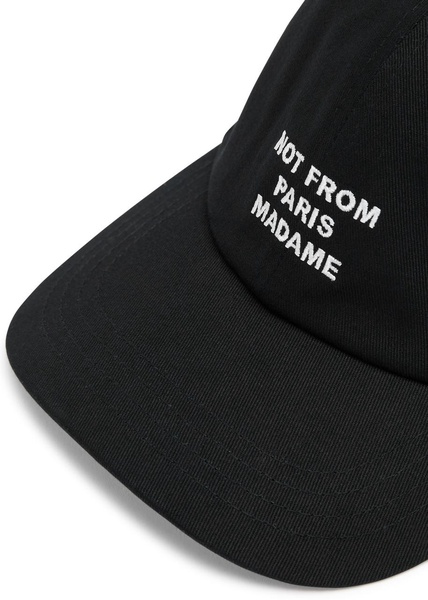 NFPM embroidered cotton cap 