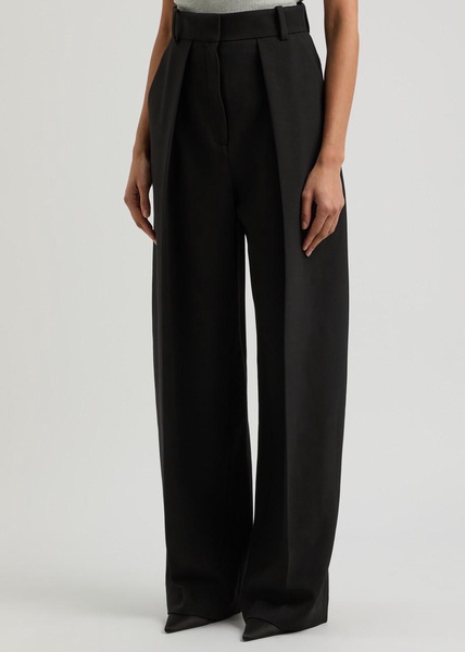 Maris wide-leg woven trousers