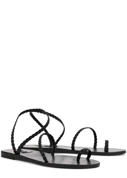 Eleftheria braided leather sandals