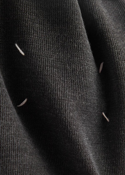 Ribbed wool snood 