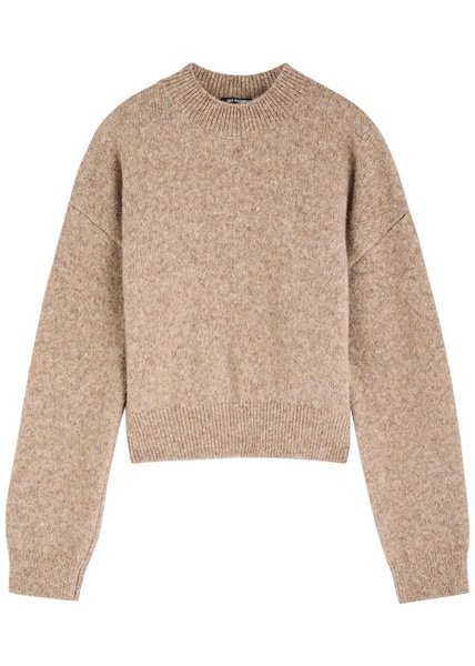 Le Maille logo alpaca-blend jumper