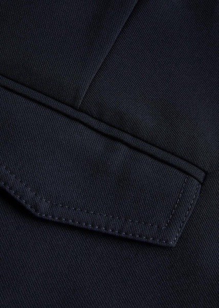 Cole straight-leg twill trousers