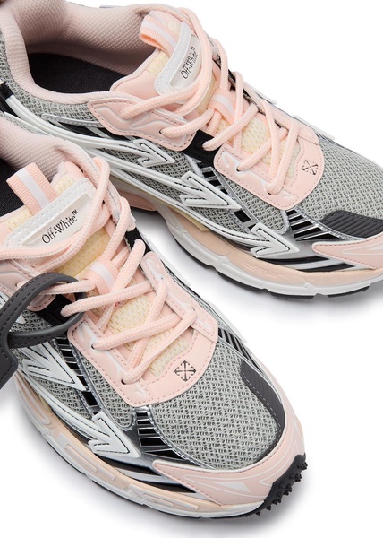 Be Right Back panelled mesh sneakers