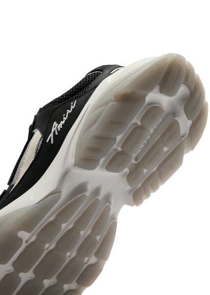 Bone Runner panelled mesh sneakers