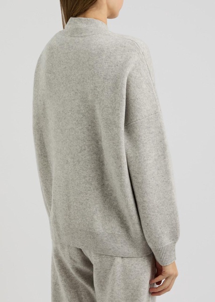 Cashmere-blend cardigan