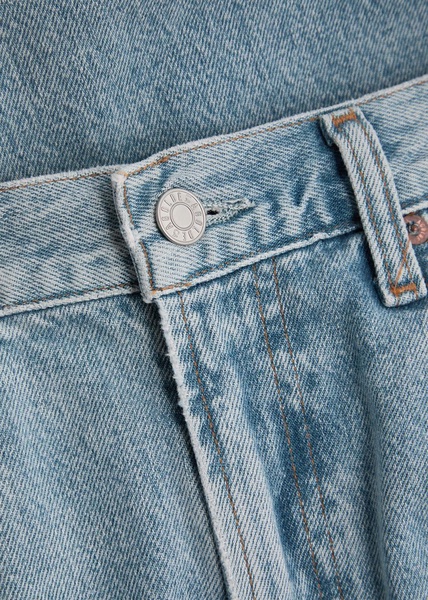 Low Curve barrel-leg jeans
