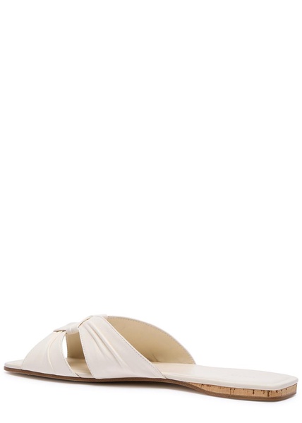 Knotted leather sliders