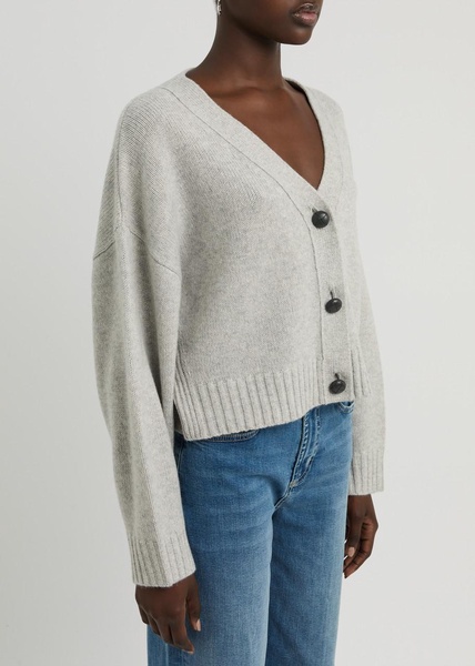 Atticus cropped cashmere-blend cardigan