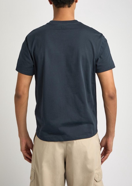 Logo-embroidered cotton T-shirt