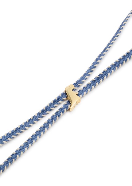 Dino Cowboy cord wrap necklace