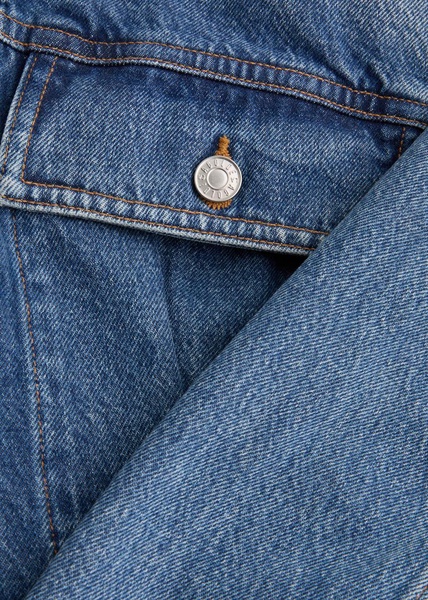 Zyla belted denim jacket