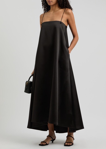 Satin maxi dress 