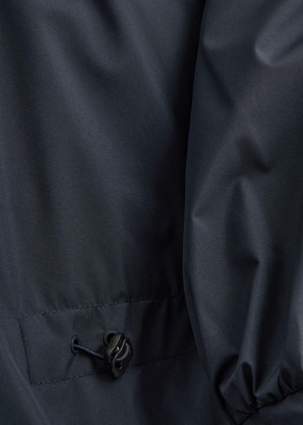Padded hooded GORE-TEX coat