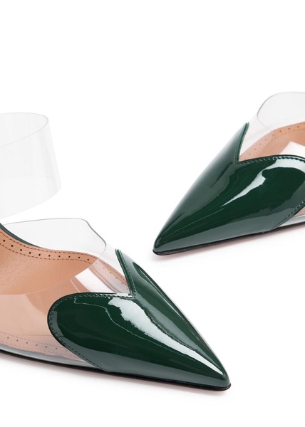 Coeur 90 patent leather mules