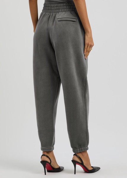 Faded cotton-blend sweatpants