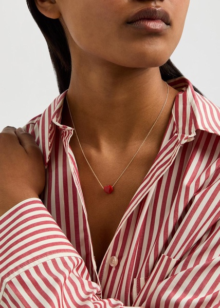 Mini Corazon 9kt gold heart necklace