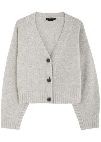 Atticus cropped cashmere-blend cardigan