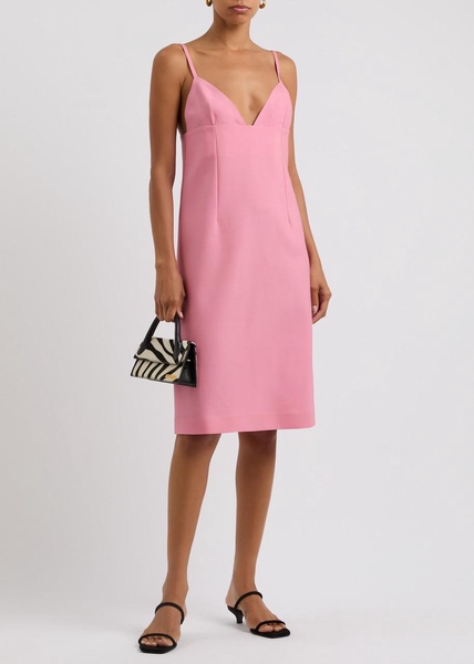 La Robe Camison wool-blend slip dress