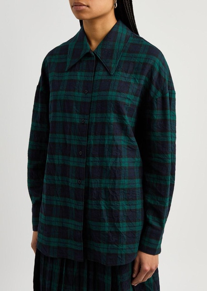 Lena tartan cotton shirt