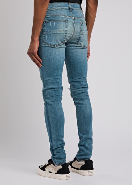 MX1 ripped slim-leg jeans