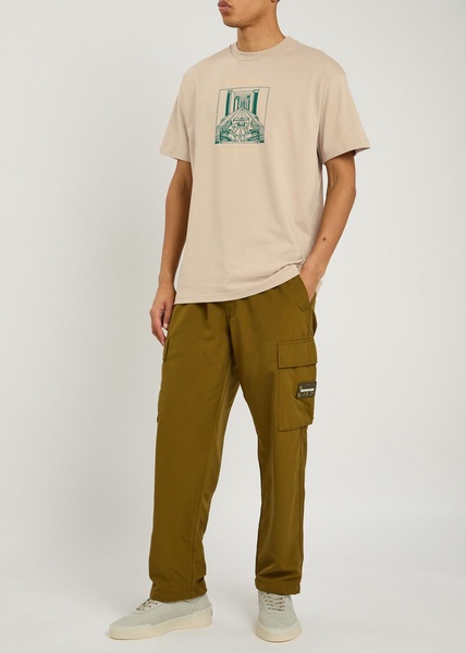 Racer cotton T-shirt