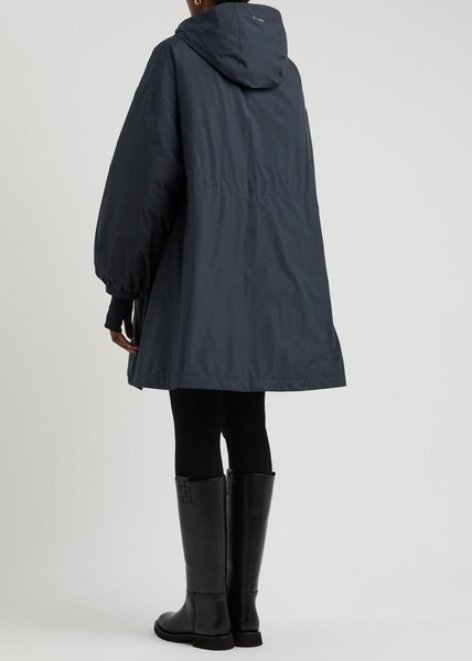 Padded hooded GORE-TEX coat