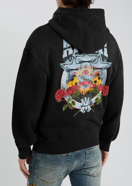Championship hooded cotton sweatshirt 