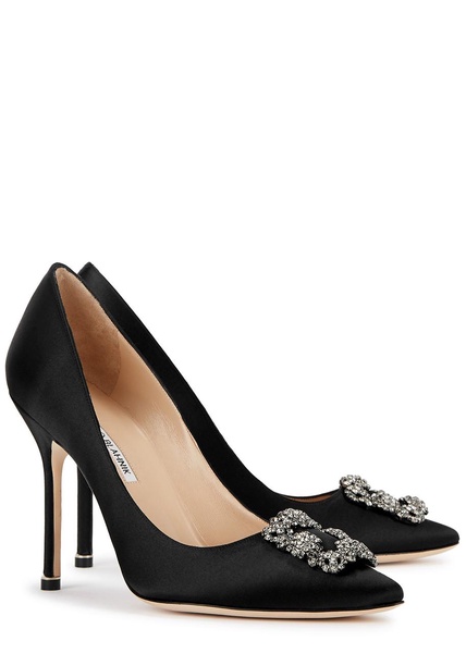 Hangisi 105 silk-satin pumps