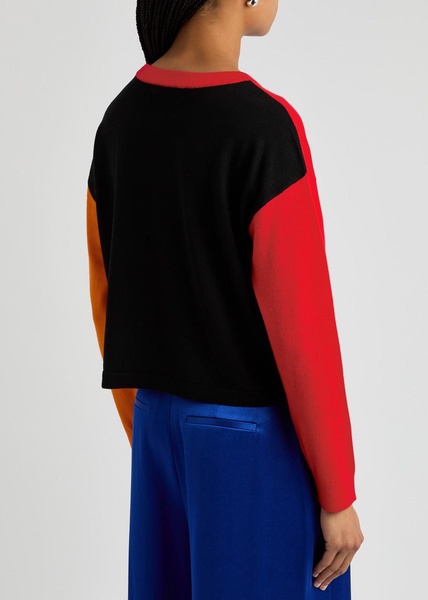 Gleeson Stace Face stretch-wool jumper 