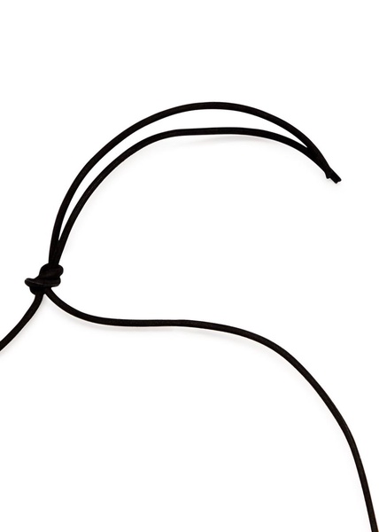 Heart suede necklace 