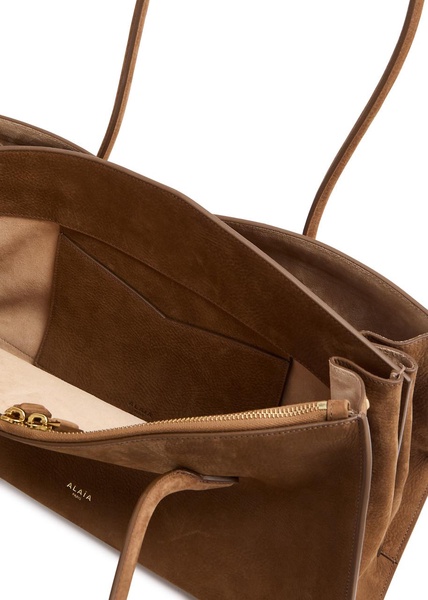 Le Teckel nubuck tote