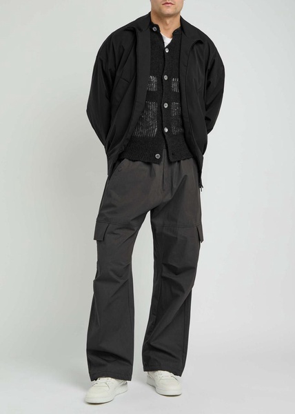 Nylon-blend track jacket