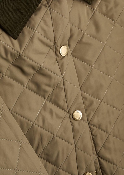 Anise quilted shell jacket