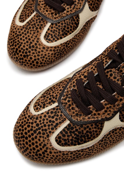 Tb.490 Rife leopard-print calf hair sneakers