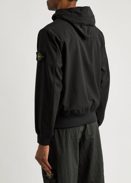 Shell-R hooded shell bomber jacket 
