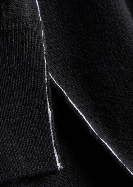 Label Logo Knit wool-blend jumper