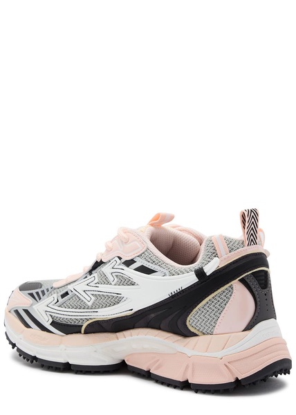 Be Right Back panelled mesh sneakers