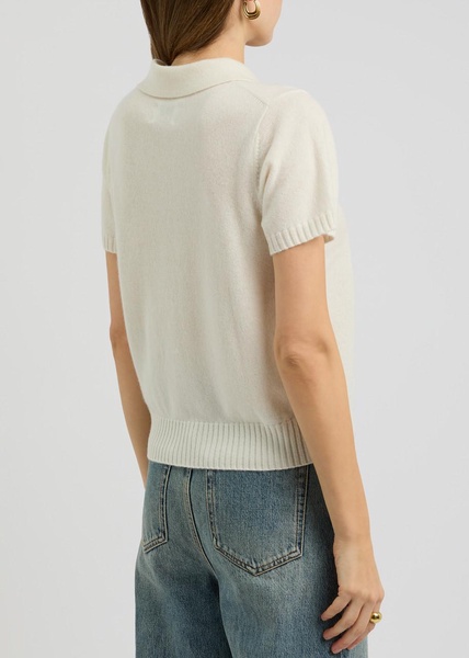 Cashmere polo jumper