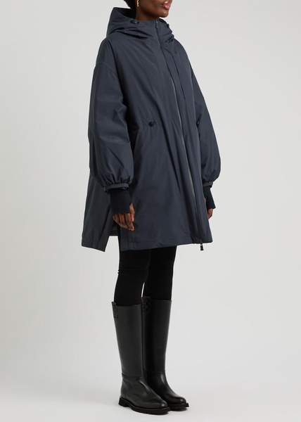 Padded hooded GORE-TEX coat
