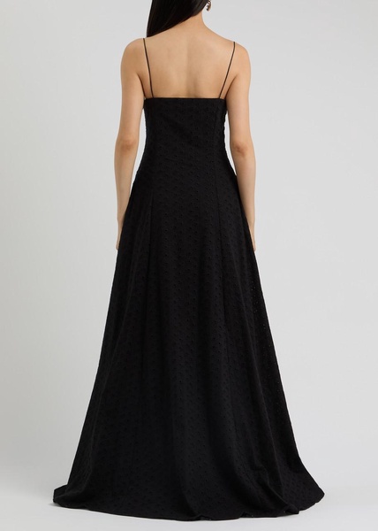 Aria eyelet-embroidered cotton maxi dress 