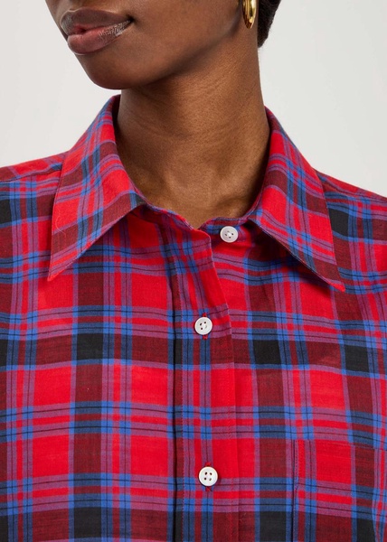 Nesson tartan cotton shirt