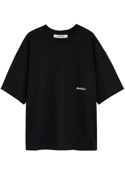 Banner logo-print cotton T-shirt