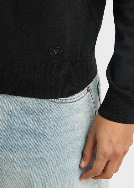 Turtleneck wool jumper 