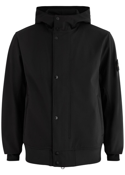 Shell-R hooded shell bomber jacket 