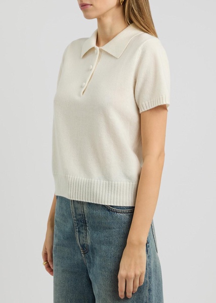 Cashmere polo jumper
