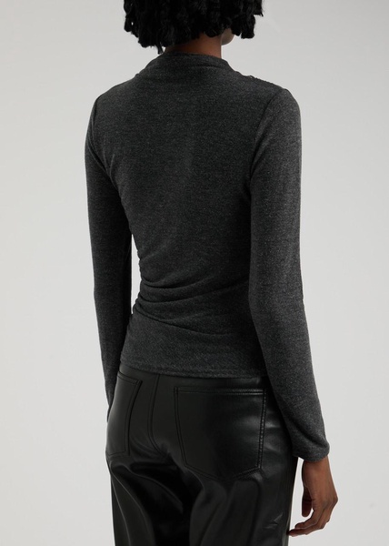 Joelle ruched knitted top 